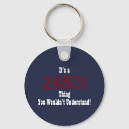 Les Mis 24601 Sleutelhanger