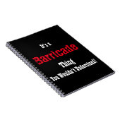 Les Miserables Barricade Journal Notitieboek (Rechterzijde)