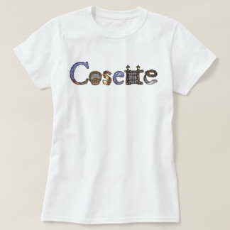 Les Misérables Love: Cosette Font Shirt
