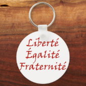 Les Misérables Love: Liberté, Égalité, Fraternité Sleutelhanger (Voorkant)