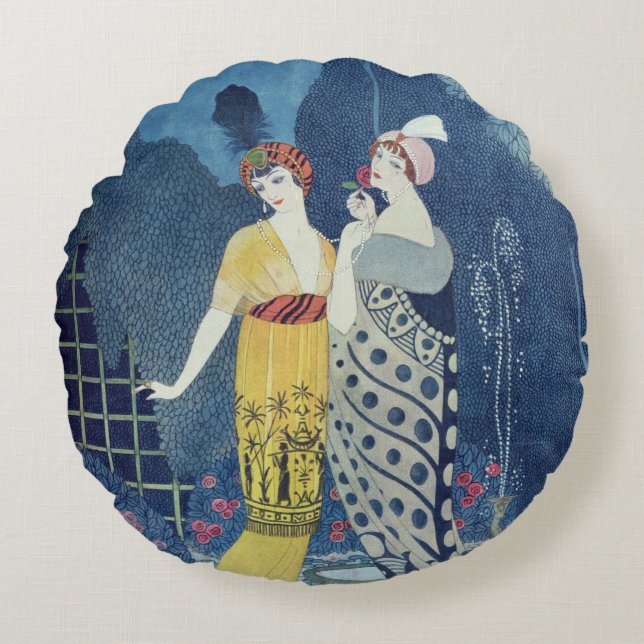 Les Modes Rond Kussen (Voorkant)