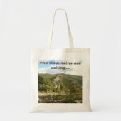 Les Montagnes Appelent : sac fourre-tout Extérieur (Devant)