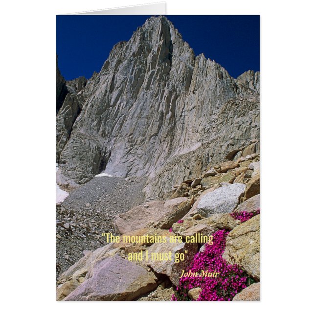 Les montagnes appellent (Devant)