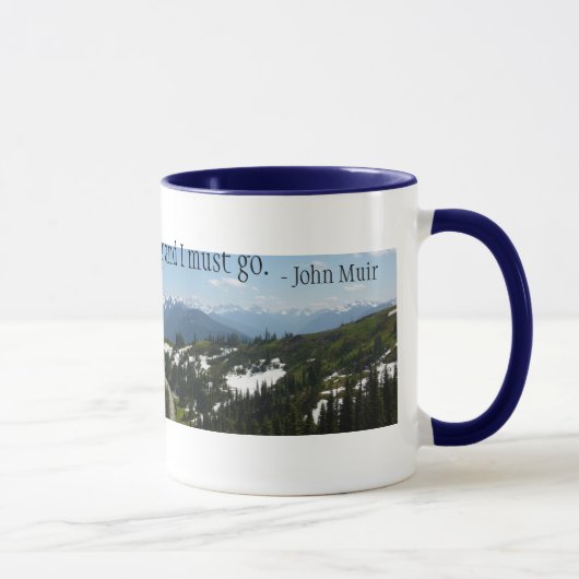 Les montagnes appellent la tasse (Droite)