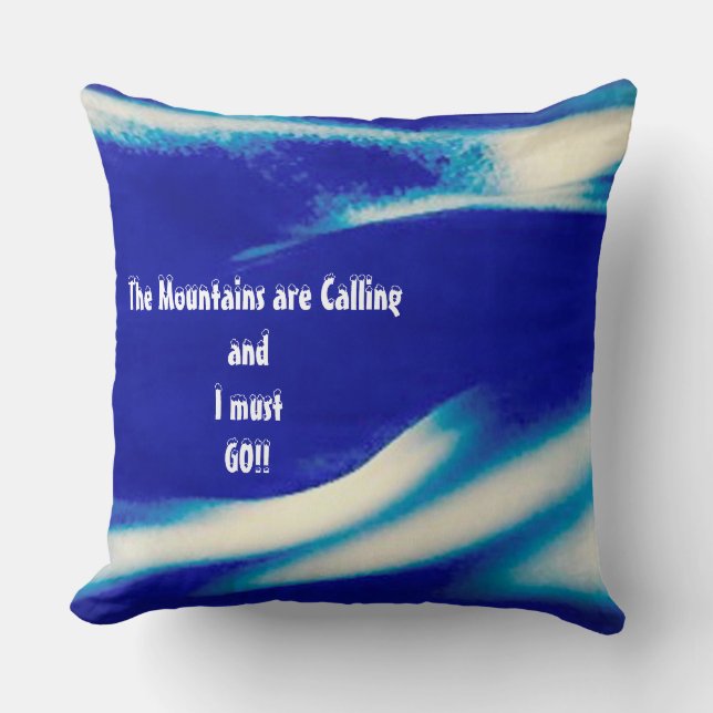 Les montagnes appellent le Coussin (Recto)