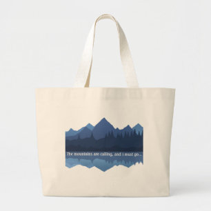 Les montagnes appellent... Sac fourre-tout commerc
