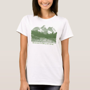 Les montagnes appellent... T-shirt design