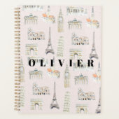 Les monuments de l'Europe peints à la main (Devant)