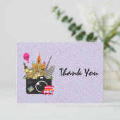 Les monuments européens avec un Merci de caméra (Debout devant)