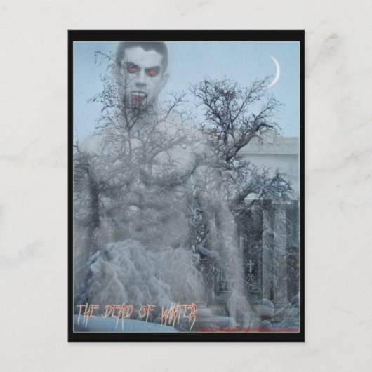 Les morts de la carte postale hivernale (Devant)