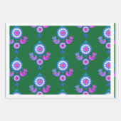 LES MOTIFS SCANDINAVIENS ENTREPOSENT DES FEUILLES  (Devant 3)