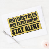 Les Motocyclettes Sont Partout Rester Stickers Ale (Enveloppe)