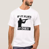 Les mouches meurent drôlement Tshirt (Devant)