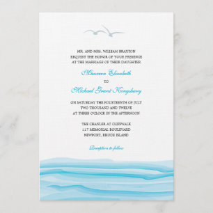 Les mouettes et les invitations aux mariages en me