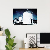 Les moulins à vent de Mykonos - Poster (Bureau à domicile)