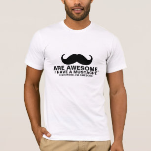 Les Moustaches De T-Shirt Amusantes De Mustache So