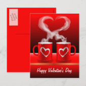 Les Mugs Amoureux De La Carte Postale (Devant / Derrière)