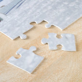 Les Mustangs courent au puzzle de neige (Côté)