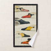 Les nombreux visages d'un ensemble de serviettes d (Serviette à main)