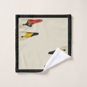 Les nombreux visages d'un ensemble de serviettes d (Gant de toilette)