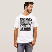 Les notes - T-shirt d'avis (Devant entier)
