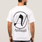 Les notes - T-shirt de dossier de presse (Dos)