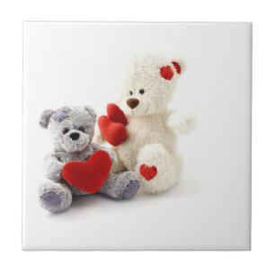 Les Nounours Ont Des Coeurs Carreau En Céramique