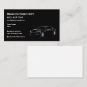 Les nouveaux Cartes de visite de l'automobile (Devant / Derrière)