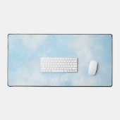 Les nuages Abstraits Pastel Blue Sky Personnalisen (Clavier et souris)