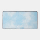 Les nuages Abstraits Pastel Blue Sky Personnalisen (Recto)