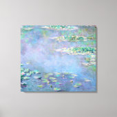 Les Nympheas Water Lilies Impressionisme Fine Art Canvas Afdruk (Voorkant)