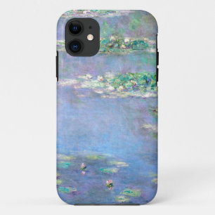 Les Nympheas Water Lilies van Claude Monet iPhone 11 Hoesje