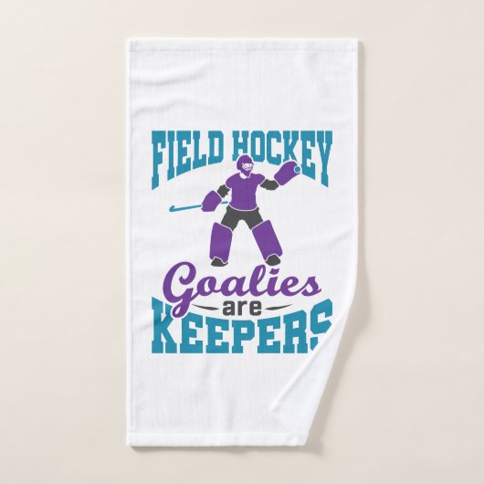 Les objectifs de hockey sur gazon sont des gardien (Serviette à main)