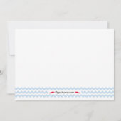 Les océans des Invitations de la Fête de l'mariée (Dos)