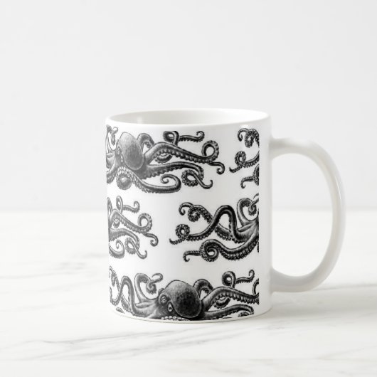 Les Oct8pus - Tasse de motif (Droite)