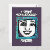 Les Oiseaux Chantaient Carte Postale (Devant / Derrière)