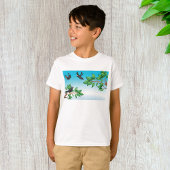 Les Oiseaux Dans Un T-shirt Arbre