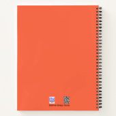 Les Oiseaux De Flamant rose Tropical Cust. Carnet  (Dos)