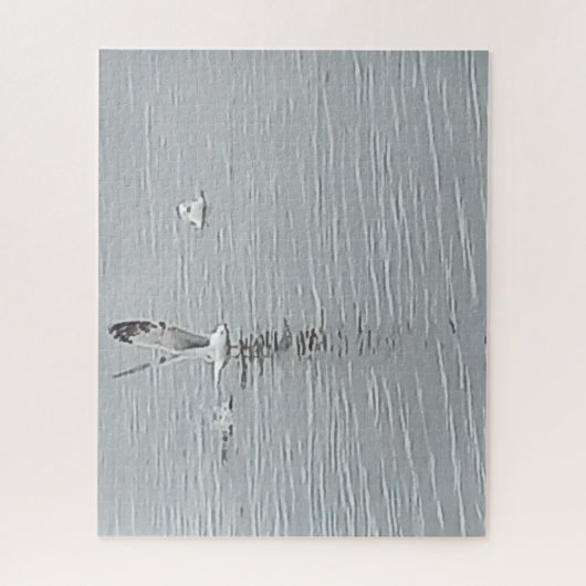 Les Oiseaux Sur Le Puzzle D'Eau (Vertical)