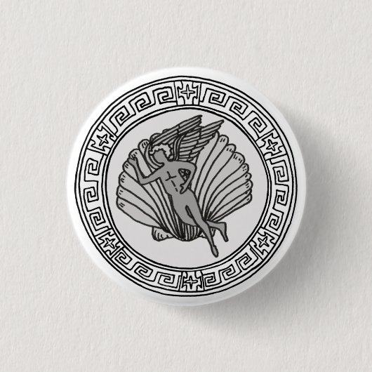 Les Olympiens ! Aphrodite / Symbole Vénus badge (Devant)