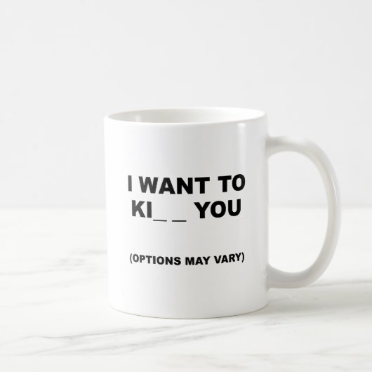 Les options peuvent varier Mug drôle (Droite)