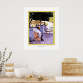 Les Orangers~ Gustave Caillebotte Poster (Keuken)