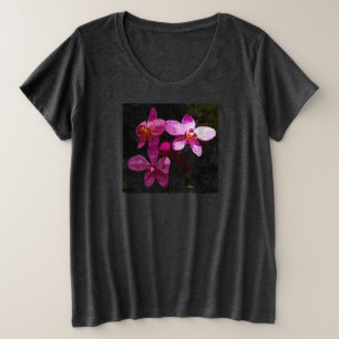 Les Orchidées violettes pour femmes plus taille
