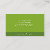 les oreilles entendent le carte de visite (Dos)