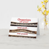 Les organisateurs sont une grande carte d'annivers (Fleur jaune)