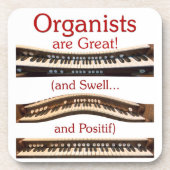 Les organistes sont de grands dessous de verre de (Devant)