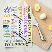 Les organistes sont… serviette de thé (Quart Plié)