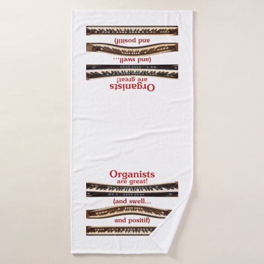 Les organistes sont superbe ensemble de serviettes (Serviette de bain)