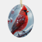 Les ornements Cardinaux de Noël, (Droite)