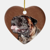 Les ornements de Bullmastiff sont de grands (Dos)
